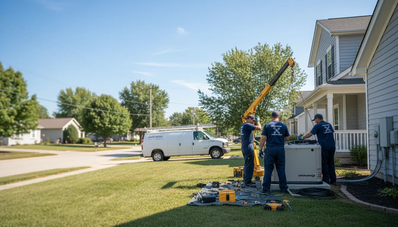 Generator Installation in Middletown, IA near me